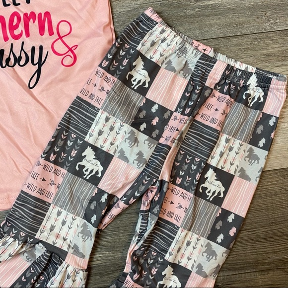 Girls boutique Sweet, Southern Sassy Outfit NEW - Picture 4 of 5